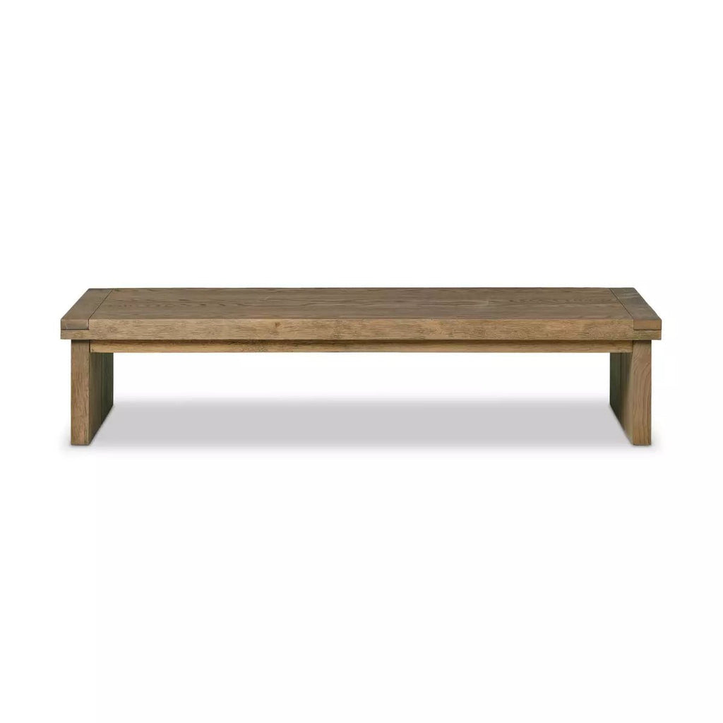 Worn Oak Minimalist Coffee Table - Sage InteriorsFour Handscoffee table