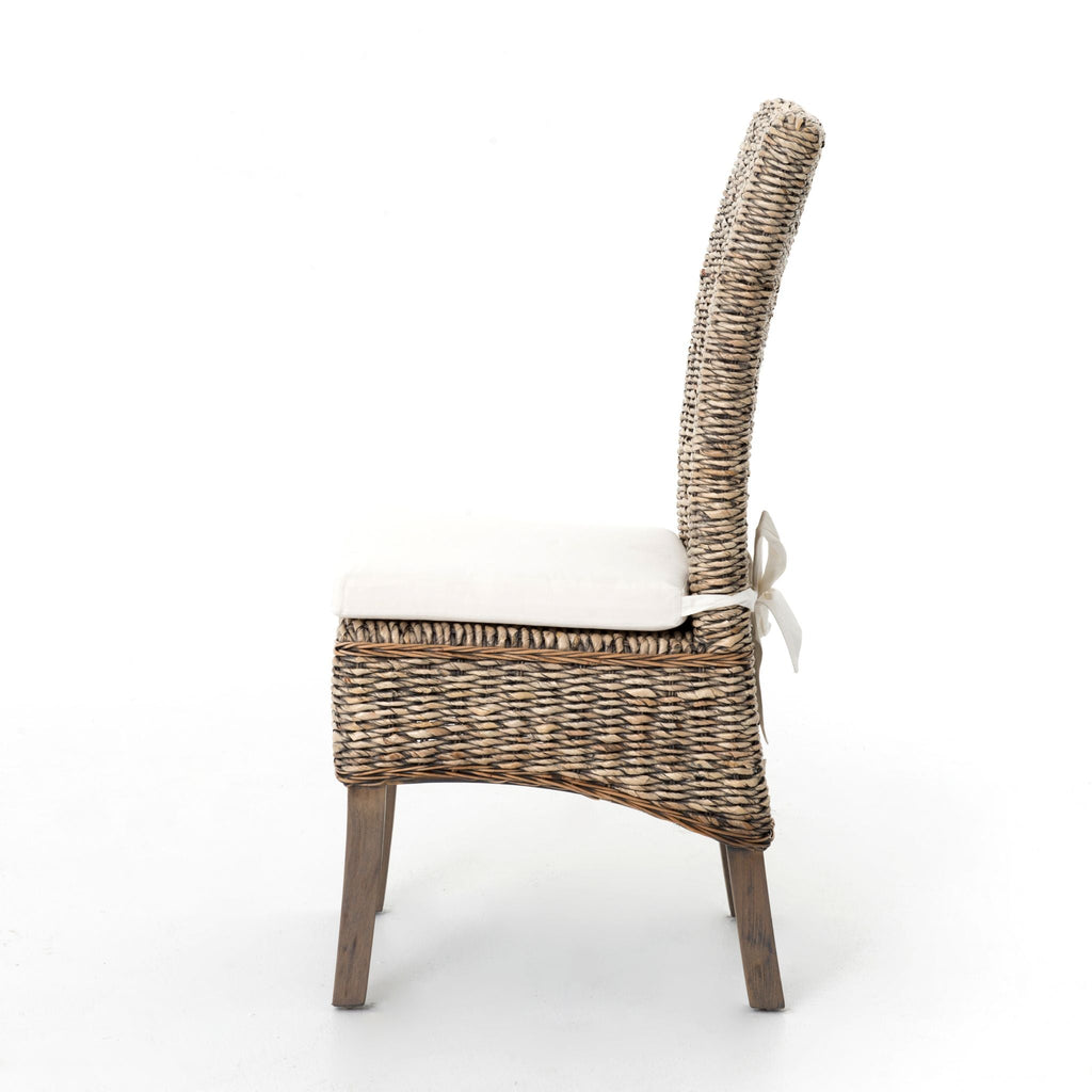 Woven Dining Chair, Grey Wash - Sage InteriorsFHDining Chair