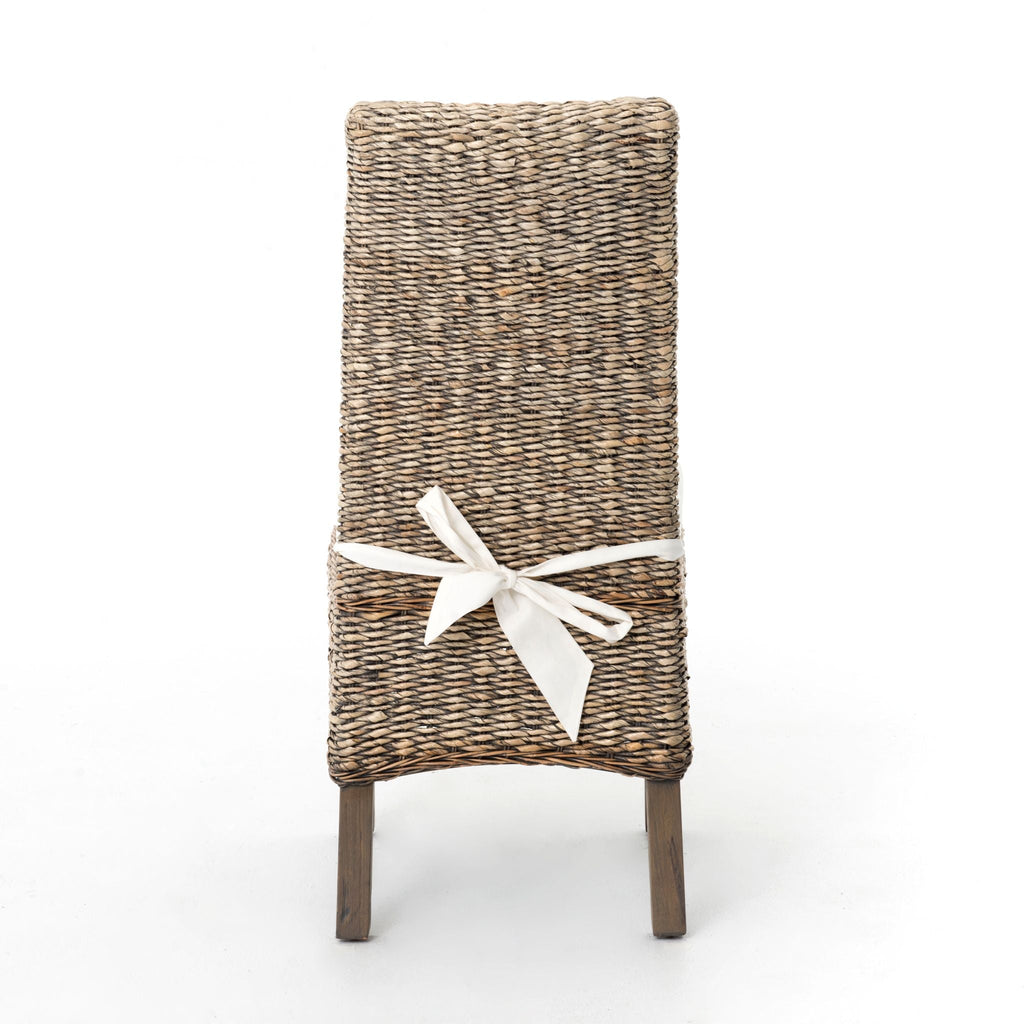 Woven Dining Chair, Grey Wash - Sage InteriorsFHDining Chair