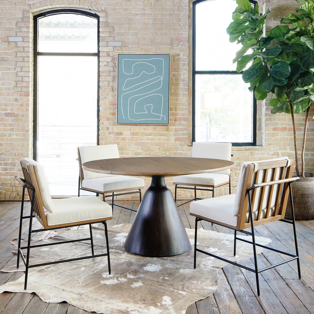 Yesler Round Dining Table - Sage InteriorsFHDining Table