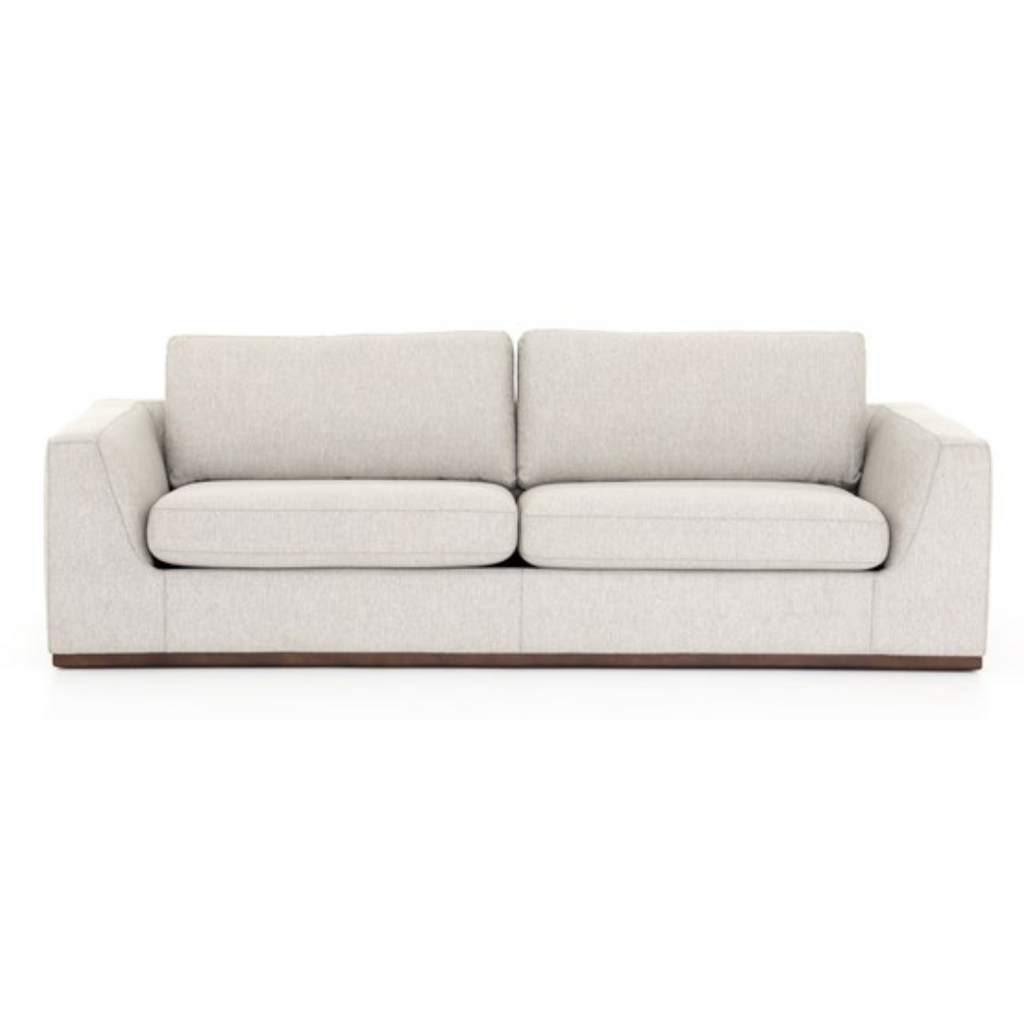 Boston Sofa-98"- Aldred Silver