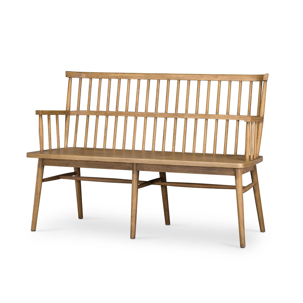 Spindle Farmhouse Bench