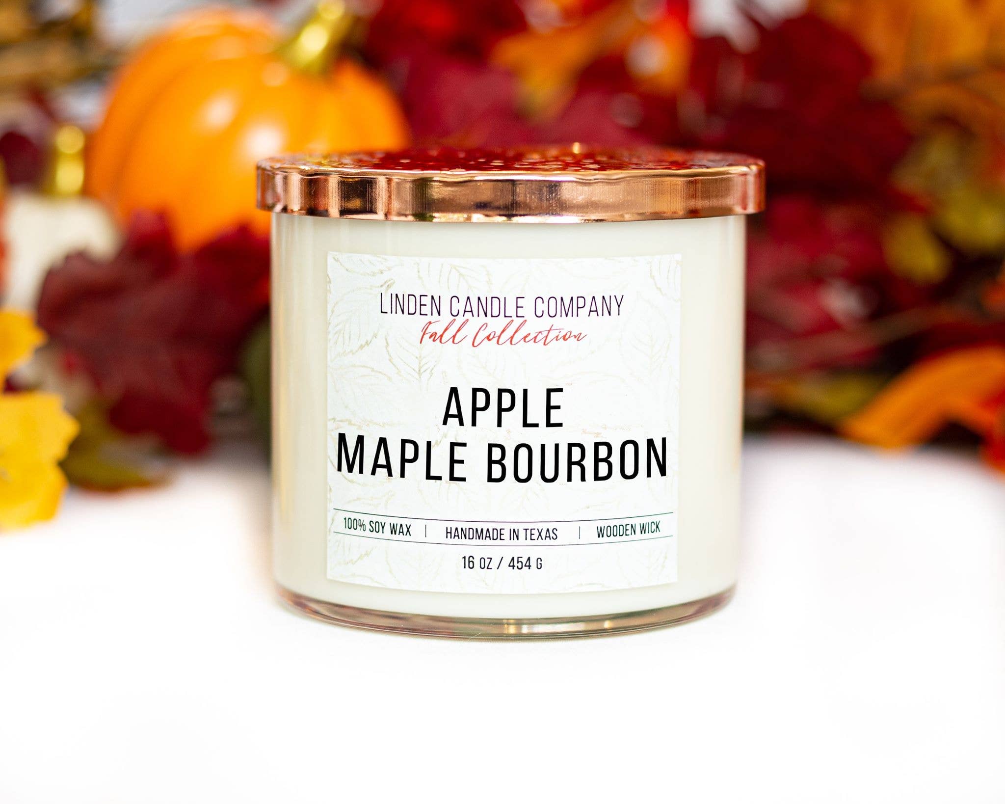 MAPLE BOURBON Wood Wick Candle