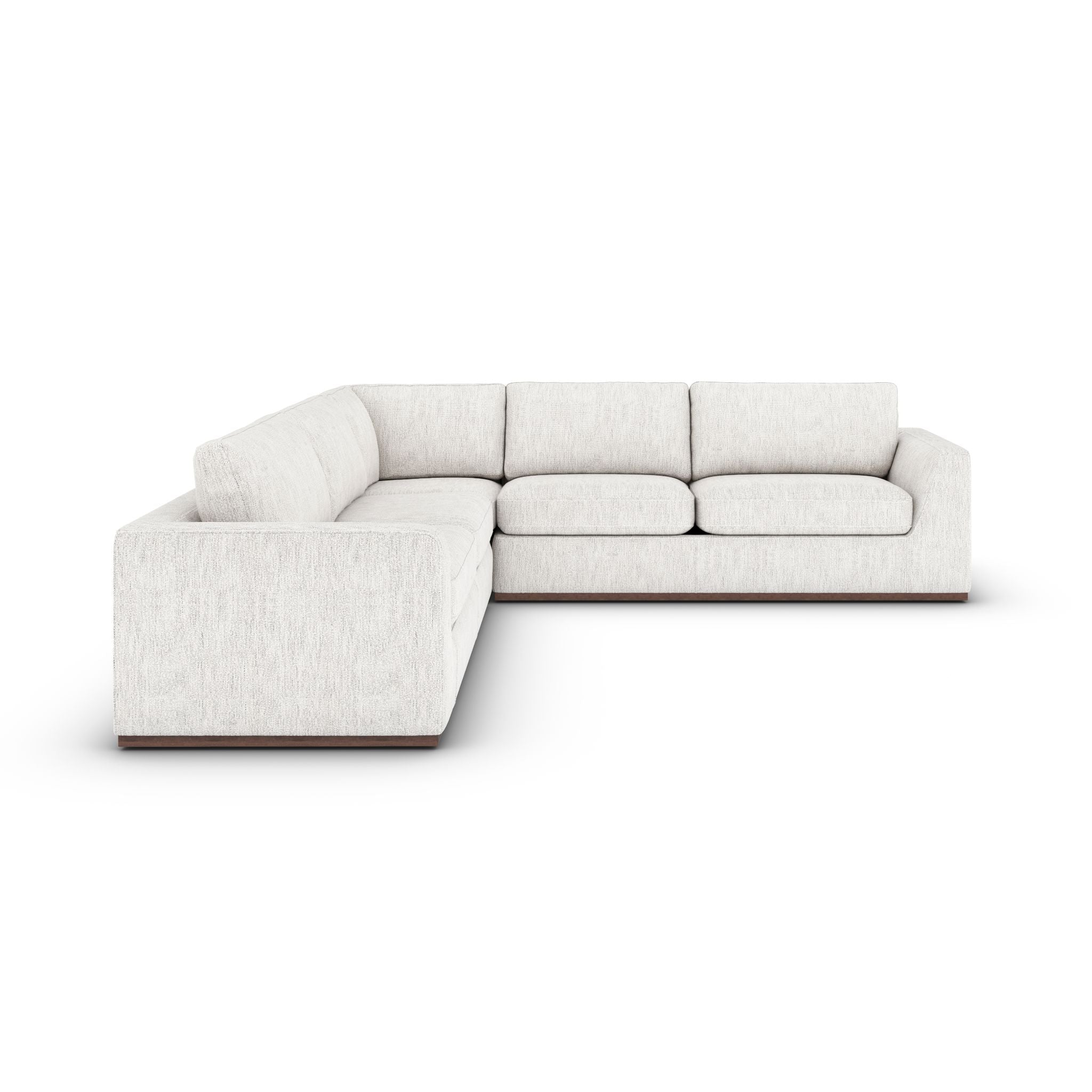 Queen Anne 3 Piece Sectional