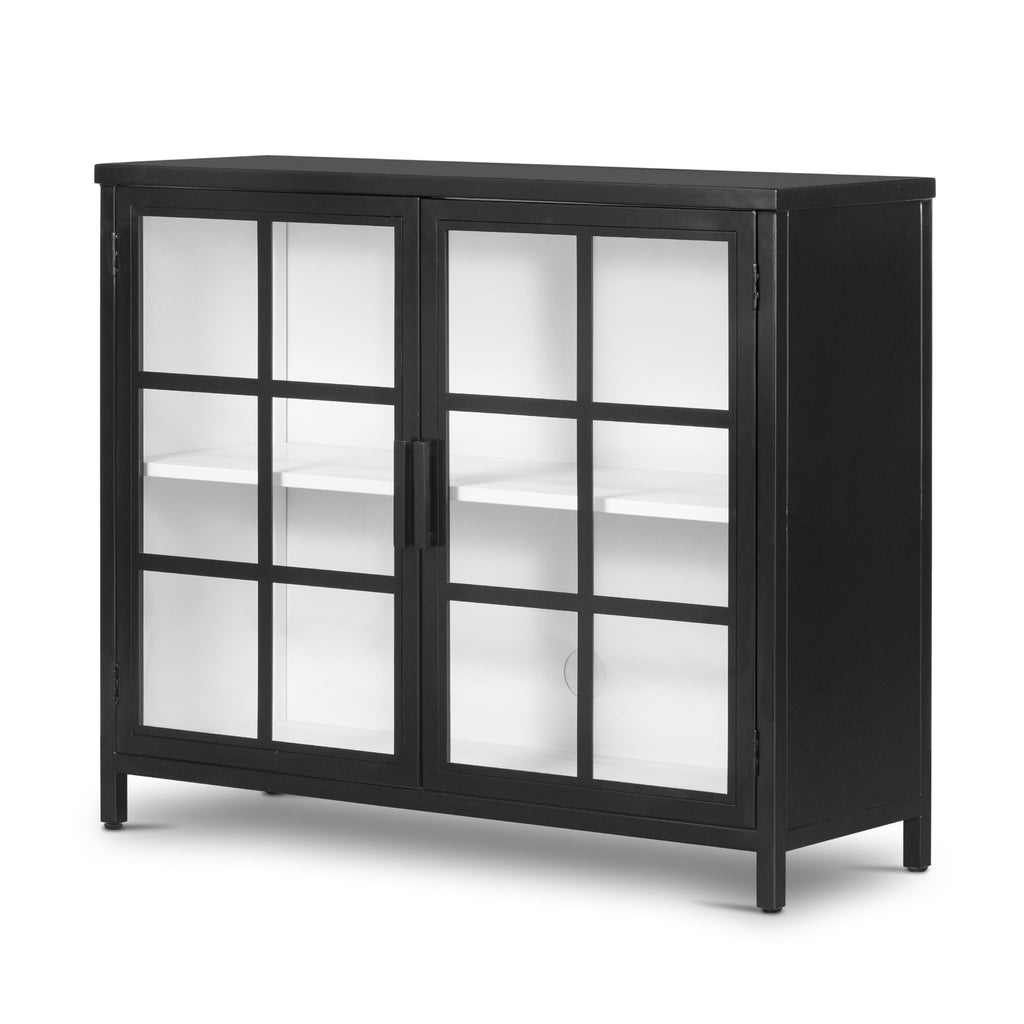 Black Iron Small Cabinet