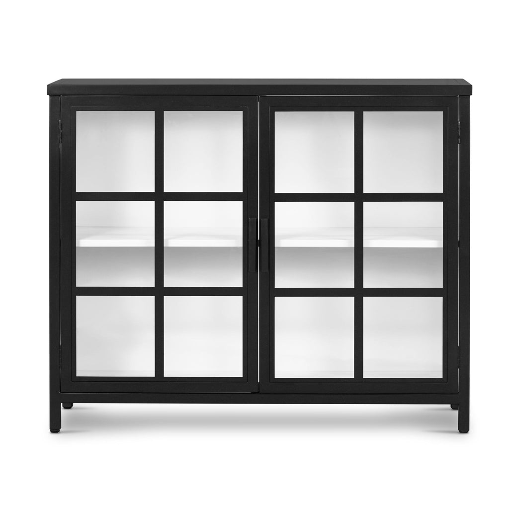 Black Iron Small Cabinet