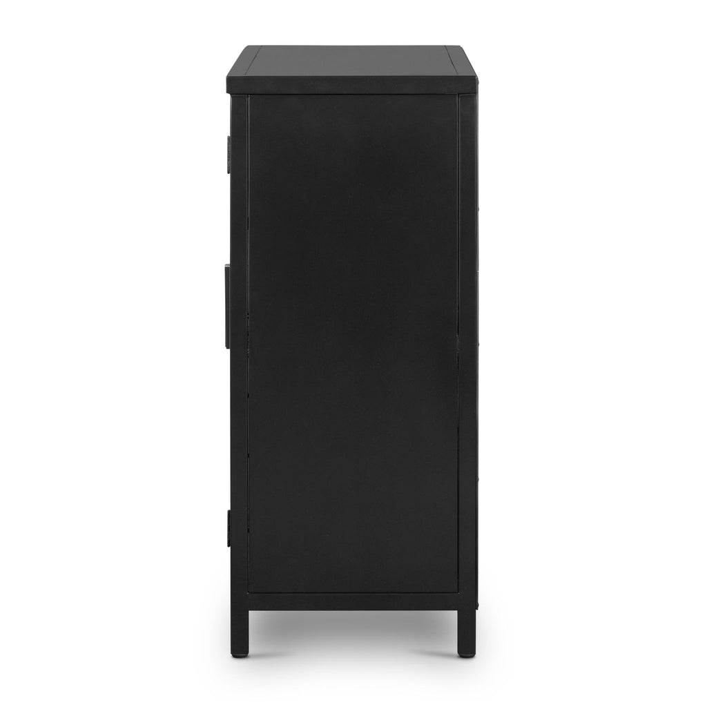 Black Iron Small Cabinet